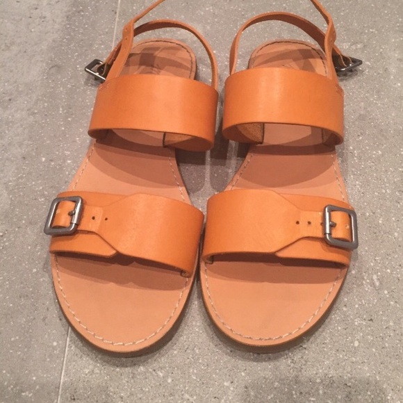 MADEWELL BUCKLED SANDALS. - Picture 2 of 5